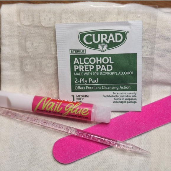 Press On Nails CUSTOM 10 Piece Nekked Neons Matte Short Oval Customizable NIP - Picture 6 of 10